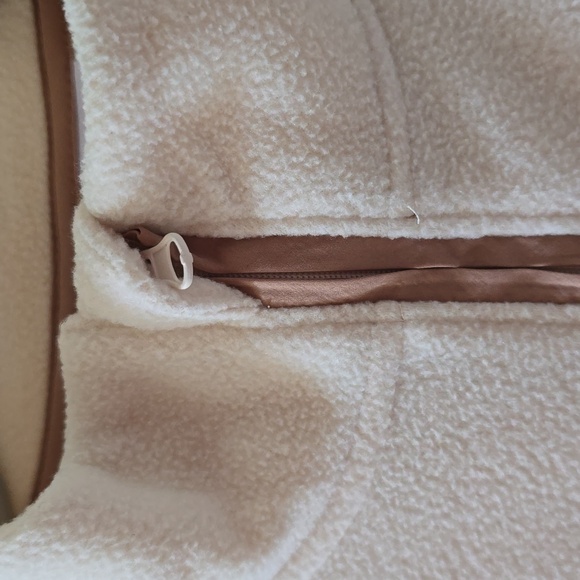 ENLIGHTEN BRAND WOMEN'S IVORY LONG SLEEVE PULLOVER FLEECE SIZE MEDIUM - Picture 5 of 14